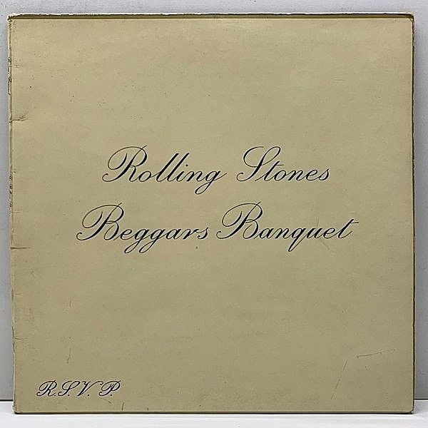 レコードメイン画像：入手難【Unbox・Open Decca】MONO UKオリジ ROLLING STONES Beggars Banquet (Decca LK 4955) 4A/2A マザー1 英 モノラル 初回プレス