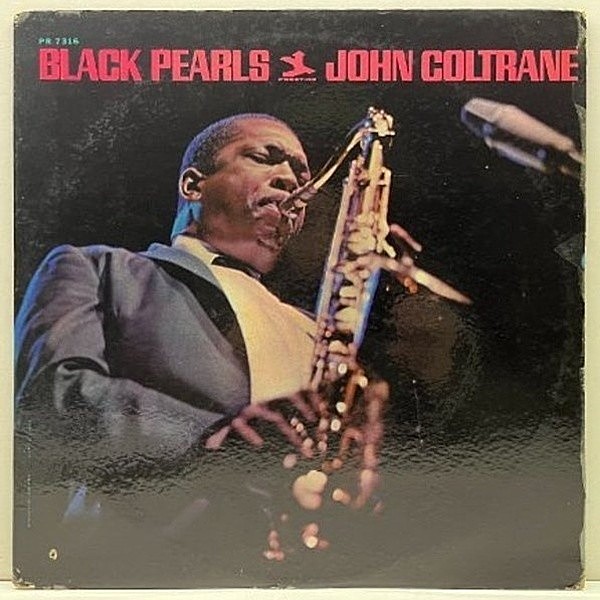 レコードメイン画像：珍盤【Misprint, MONO】VANGELDER刻印 紺ラベ コーティング仕様 JOHN COLTRANE Black Pearls (Prestige PR 7316) 米NJ, STEREO