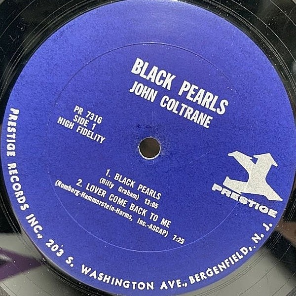 JOHN COLTRANE / Black Pearls (LP) / Prestige | WAXPEND RECORDS