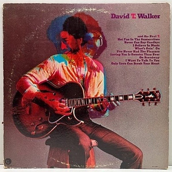 レコードメイン画像：USオリジナル DAVID T. WALKER Same ('73 Ode) Never Can Say Goodbye, What's Going On ほか DJ SHADOW ドラムブレイク