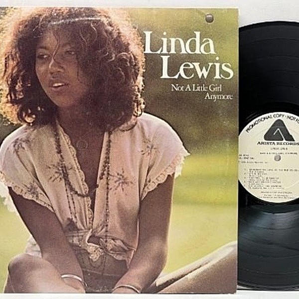 レコードメイン画像：白プロモ 美盤!! USオリジナル LINDA LEWIS Not A Little Girl Anymore ('75 Arista) LOWELL GEORGE参加 アコースティック・フリーソウル