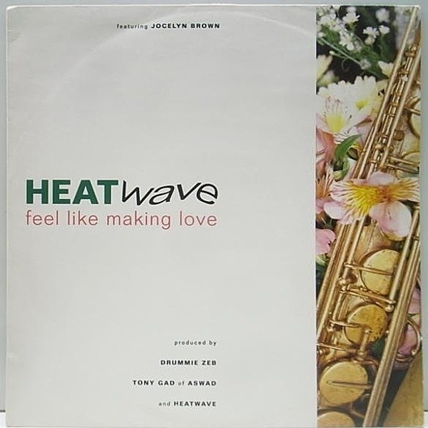 レコードメイン画像：'92 美品 12インチ UK Orig. HEATWAVE Feel Like Making Love (R&B) JOCELYN BROWN