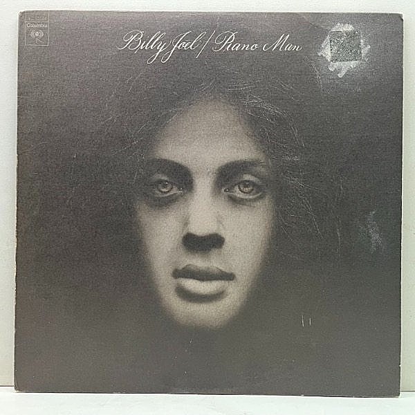 レコードメイン画像：美盤!! 初版 KC規格 USオリジナル BILLY JOEL Piano Man ('73 Columbia) ざら紙ジャケ 専用インナー完品 ビリー・ジョエル 出世作