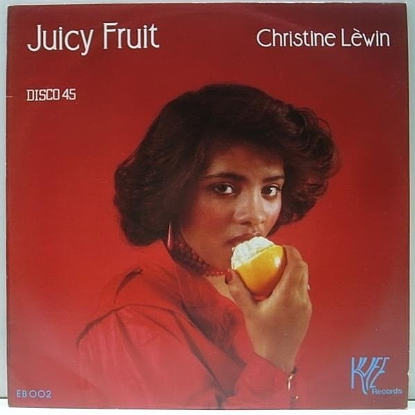 レコードメイン画像：美品 12インチ UK Orig. CHRISTINE LEWIN Juicy Fruit / メロウ ラヴァーズ LOVERS ROCK