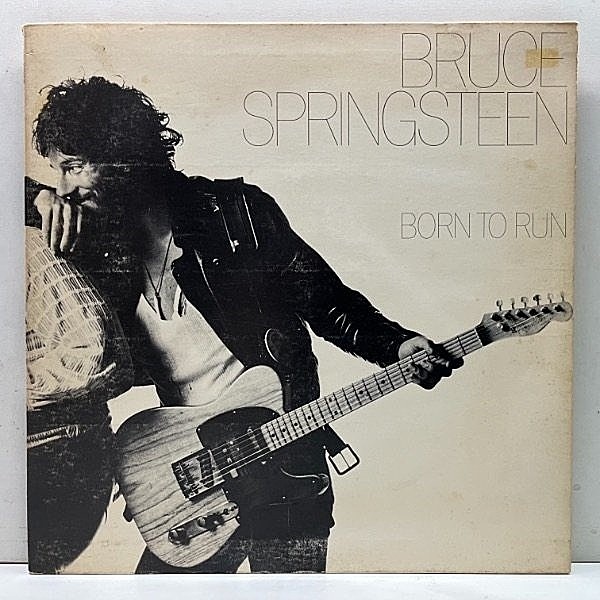 レコードメイン画像：レア!!良好盤!! [未修正 誤植 JOHNエラー Misprint] US 完全オリジナル BRUCE SPRINGSTEEN Born To Run ('75 Columbia) w/ 修正ステッカー