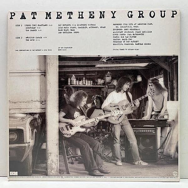 CD パット・メセニー・グループ, ライル・メイズ, マーク・イーガン; ダン・ゴットフリーブ アメリカン・ガレージ  /00110 PAT METHENY / American Garage (LP) / ECM | WAXPEND RECORDS