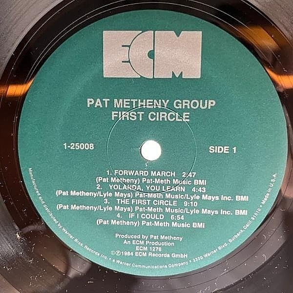 PAT METHENY GROUP 『FIRST CIRCLE』 US盤 Metheny, Pat - First Circle - Amazon.com Music