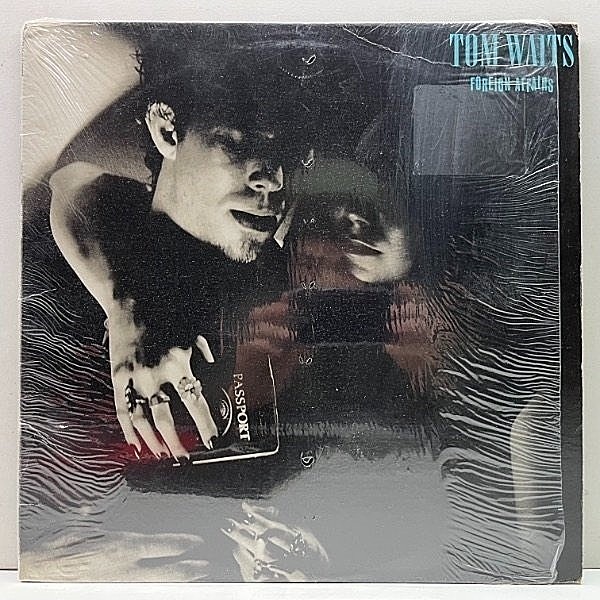 レコードメイン画像：シュリンク付き!概ね良好! USプレス TOM WAITS Foreign Affairs ('77 Asylum) トム・ウェイツ 異国の出来事 w/ Jack Sheldon, Shelly Manne