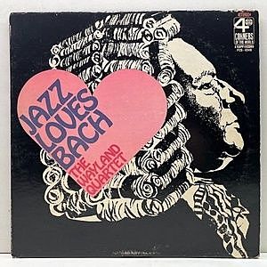 レコード画像：WAYLAND QUARTET / Jazz Loves Bach