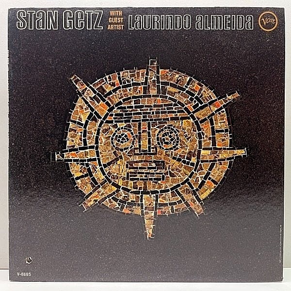 レコードメイン画像：良好!! MONO USオリジナル STAN GETZ With Guest LAURINDO ALMEIDA ('63 Verve) w/ Edison Machado 米 初回 モノラル