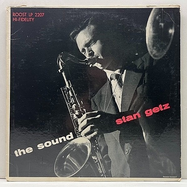 レコードメイン画像：MONO 艶ラベ US初期プレス STAN GETZ The Sound ('56 Roost) 屈指の名演 Dear Old Stockholm 収録！AL HAIG, HORACE SILVER, ROY HAYNES