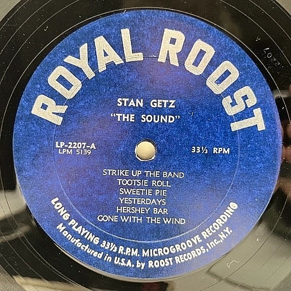 STAN GETZ / The Sound (LP) / Royal Roost | WAXPEND RECORDS