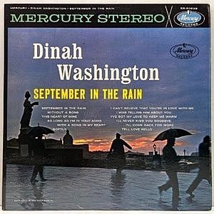 レコード画像：DINAH WASHINGTON / September In The Rain