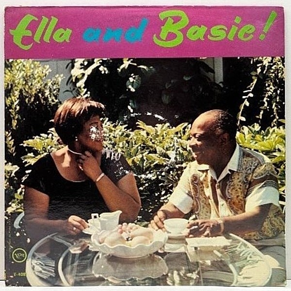 レコードメイン画像：良好盤!音質も抜群! MONO 米オリジナル ELLA FITZGERALD & COUNT BASIE Ella And Basie! ('63 Verve) エラとベイシー楽団の共演盤