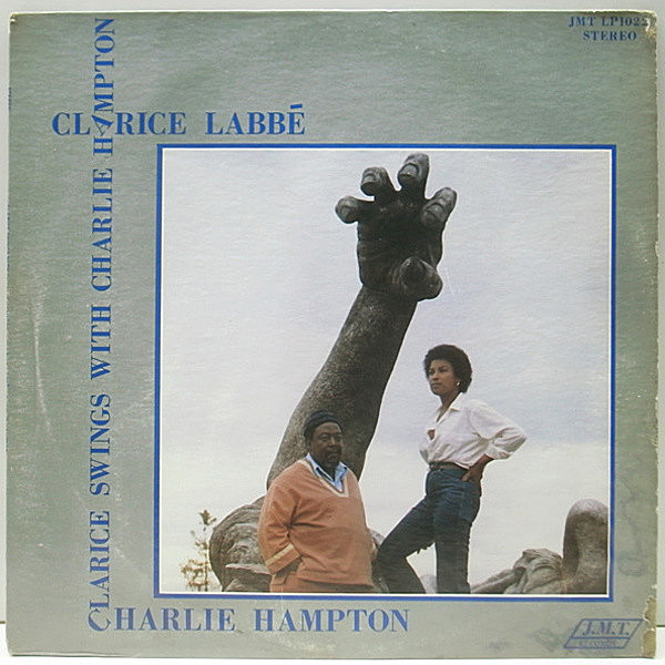 レコードメイン画像：美盤!! Orig. CLARICE LABBE Swings With Charlie Hampton (J.M.T. / 1022) STRATA, TRIBE