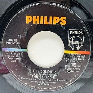 レコード画像：FOUR SEASONS / Toy Soldier / Betrayed