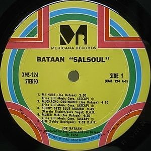 JOE BATAAN / Salsoul (LP) / Mericana | WAXPEND RECORDS