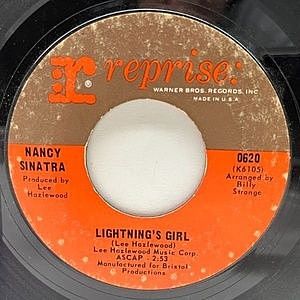 レコード画像：NANCY SINATRA / Lightning's Girl / Until It's Time For You To Go