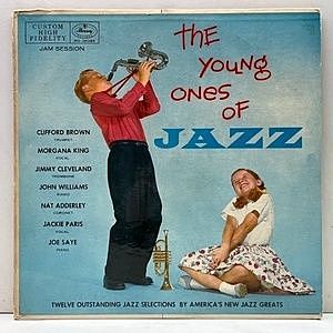 レコード画像：VARIOUS / CLIFFORD BROWN / JOHN WILLIAMS / The Young Ones Of Jazz