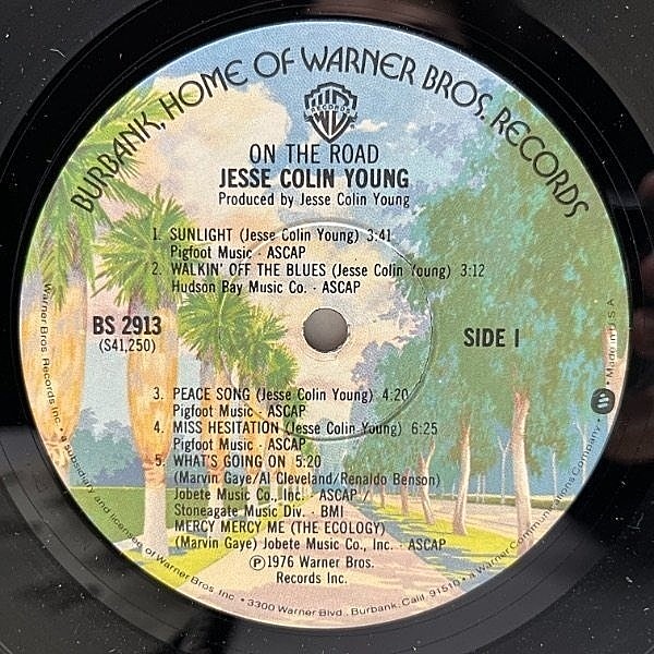 Jesse Colin Young /ジェシ・コリン・ヤング /オン・ザ・ロード 芽瑠璃堂 ＞ ジェシ・コリン・ヤング 『オン・ザ・ロード』WPCR75432