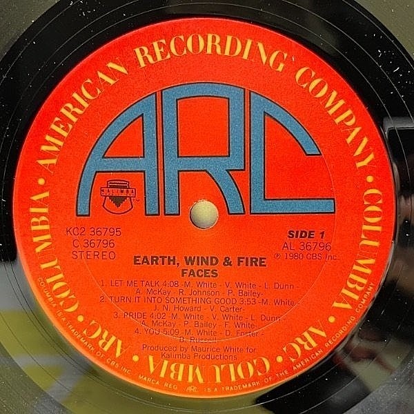 アース・ウィンド・アンド・ファイア レコードセット　5点 EARTH WIND & FIRE / Raise! (LP) / CBS・Sony | WAXPEND RECORDS
