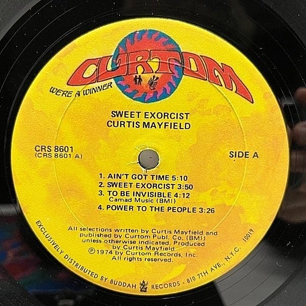 CURTIS MAYFIELD / Sweet Exorcist (LP) / Curtom | WAXPEND RECORDS