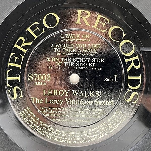 Amazon.com: Leroy Walks! (Contemporary Records Acoustic