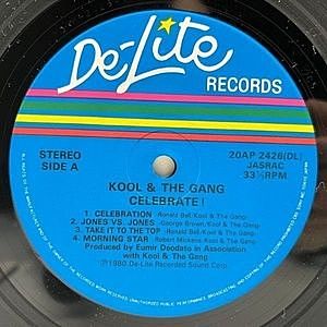 クール＆ザギャング 80’ ディスコヘビーローテーション ★ 見本盤 美盤 KOOL & THE GANG / Celebrate! (LP) / De-Lite | WAXPEND RECORDS