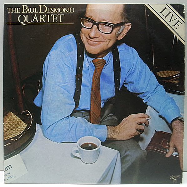 レコードメイン画像：美品 2LP 青ラベル PAUL DESMOND Live ('75 Horizon) 傑作ライヴ／ピアノレス・カルテット／ポール・デスモンド 名盤