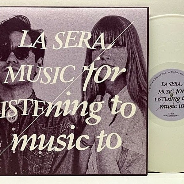 レコードメイン画像：【ザ・スミスの影響色濃いガールズ・ポップ】美品!! USオリジナル LA SERA Music For Listening To Music To ('16 Polyvinyl) ラ・セラ