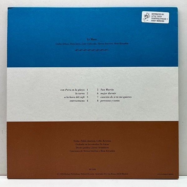 LE MANS / Entresemana (LP) / Elefant | WAXPEND RECORDS