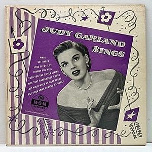 レコード画像：JUDY GARLAND / Sings