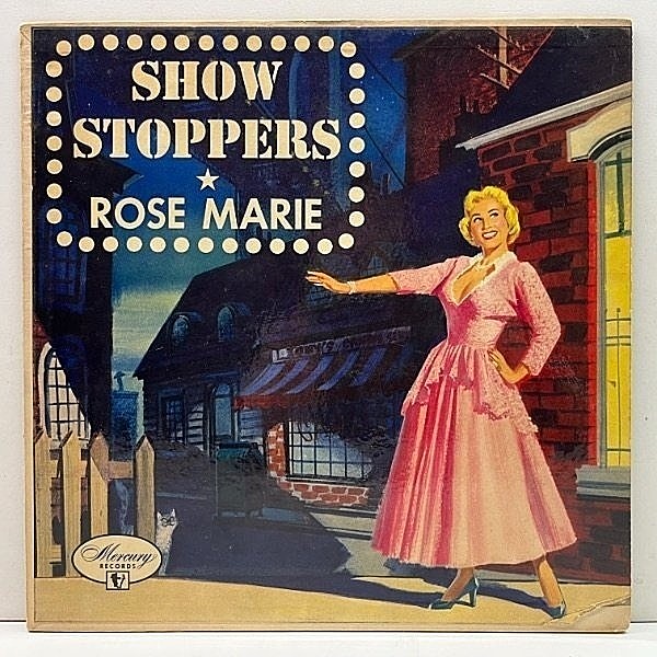 レコードメイン画像：マイナー・珍盤!! USオリジナル FLAT 10インチ ROSE MARIE Show Stoppers ('53 Mercury MG 25143) 深溝 MONO 額縁コーティング