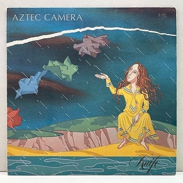 レコードメイン画像：美盤!! ざら紙 Penthouse刻印 UKオリジナル AZTEC CAMERA Knife ('84 WEA) アズテック・カメラ 2nd. 名盤 All I Need Is Everything 収録