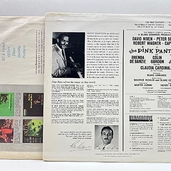 HENRY MANCINI / The Pink Panther (O.S.T.) (LP) / RCA Victor