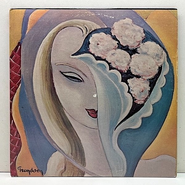 レコードメイン画像：【全面 初版 Aマト】美品!! 1841BROADWAY 米 USオリジナル DEREK & THE DOMINOS Layla ('70 ATCO) Eric Clapton いとしのレイラ 名盤 2Lp