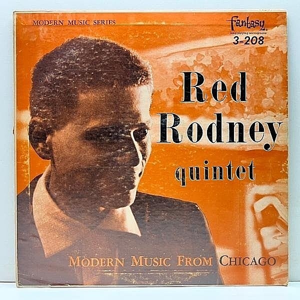 レコードメイン画像：【十分良好】USオリジナル MONO 深溝 RED RODNEY QUINTET Modern Music From Chicago ('55 Fantasy) w/ IRA SULLIVAN, NORMAN SIMMONS