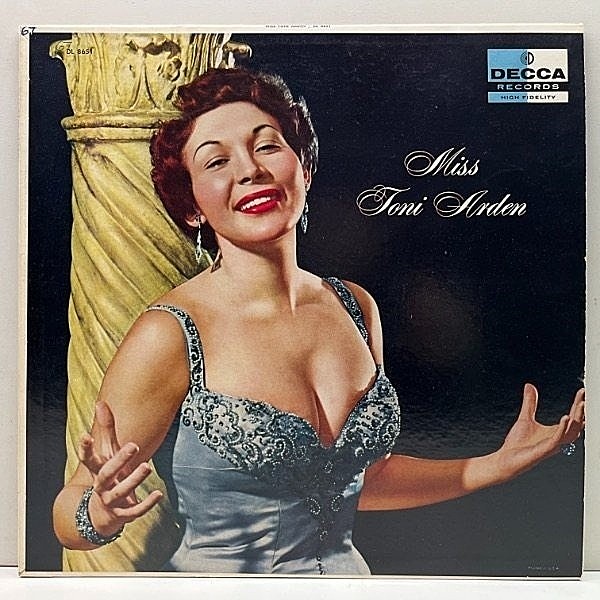 レコードメイン画像：良好!! MONO US初期プレス Miss TONI ARDEN (Decca DL 8651) トニ・アーデン w/ Ralph Burns And His Orchestra 米 モノラル