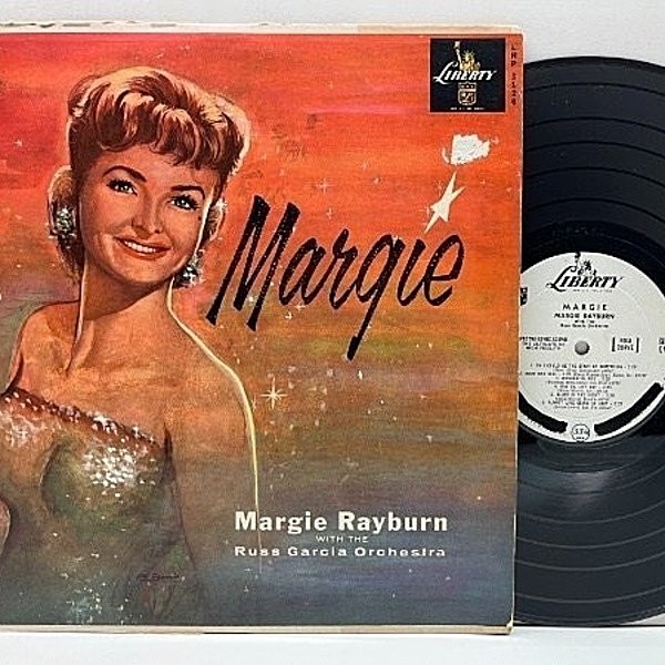 レコードメイン画像：プロモ 良好盤!! MONO 深溝 USオリジナル MARGIE RAYBURN Margie ('59 Liberty LRP 3126) 才色兼備 マージー・レイバーン 唯一のアルバム