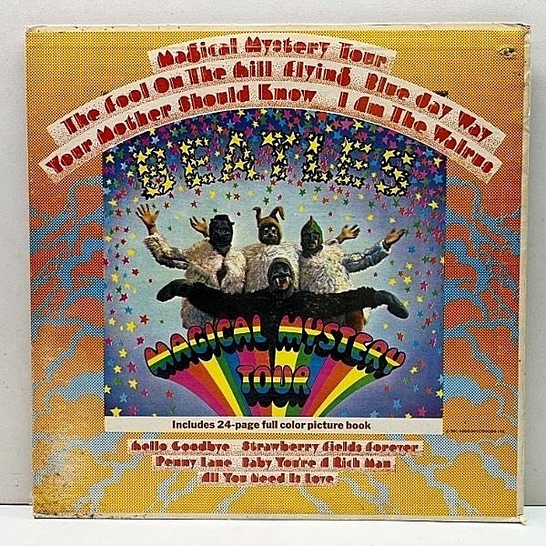 レコードメイン画像：激レア MONO 美盤!! 初版 虹ラベ USオリジナル THE BEATLES Magical Mystery Tour ('67 Capitol) 米 初回 モノラル 冊子外れ無し!!