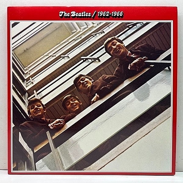 レコードメイン画像：極美品!! UKプレス 2LP ビートルズ THE BEATLES 1962-1966 ('83 Apple PCSP 717) 2枚組 赤 ベスト BEST
