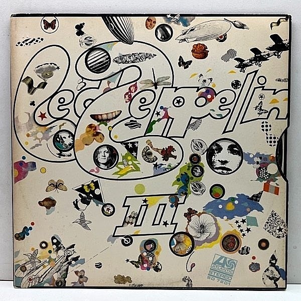 レコードメイン画像：激レア【両面Aマト・極美盤】初版BROADWAY 米オリジナル LED ZEPPELIN III 3 ('70 Atlantic) 移民の歌／Immigrant Song US 初回プレス