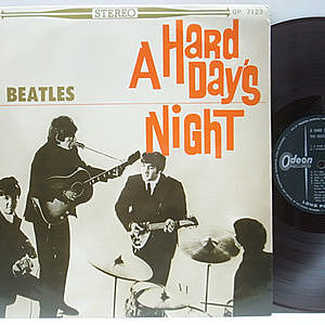 レコード　赤盤　オデオン　国内盤　ビートルズがやって来るヤァヤァヤァ　送料込 BEATLES / A Hard Day's Night ビートルズがやって来るヤァ!ヤァ
