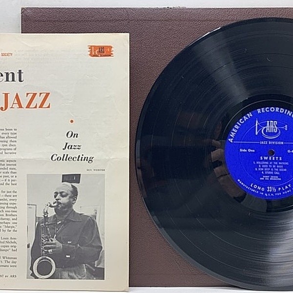 レコードメイン画像：極美盤!!【通販のみ・RVG刻印】FLAT, MONO 深溝 USオリジ HARRY EDISON Sweets (ARS G-717) w/ Ben Webster, Jimmy Rowles, Barney Kessel