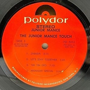 JUNIOR MANCE / The Junior Mance Touch (LP) / Polydor