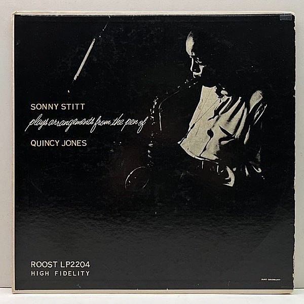 レコードメイン画像：レア【FLAT 完全オリジナル】SONNY STITT Plays Arrangements From The Pen Of Quincy Jones ('57 Roost) 絶頂期の最高傑作
