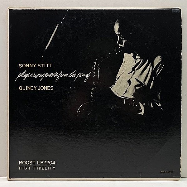 レコードメイン画像：レア【FLAT 完全オリジナル】SONNY STITT Plays Arrangements From The Pen Of Quincy Jones ('56 Roost) 絶頂期の最高傑作