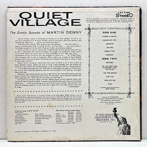 MARTIN DENNY / Quiet Village (LP) / Liberty | WAXPEND RECORDS