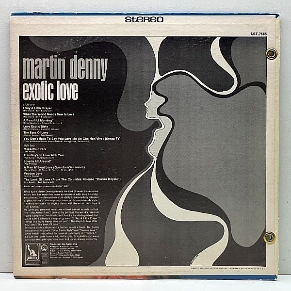 MARTIN DENNY / Exotic Love (LP) / Liberty | WAXPEND RECORDS