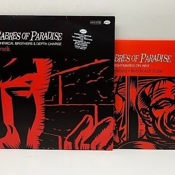 レコードメイン画像：【3枚組 Special Edition】SABRES OF PARADISE Versus ('95 Warp) ANDREW WEATHERALL, NIGHTMARES ON WAX, CHEMICAL BROTHERS